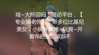 哇~大熊回归，轰动平台，【专业操老外】，带多位比基尼美女，小树林烧烤~玩爽~开着保时捷回家群P