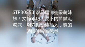 STP30853 双马尾清纯呆萌妹妹！文静乖巧！脱下内裤微毛粉穴，掰穴振动棒插入，爽的娇喘呻吟喊爸爸