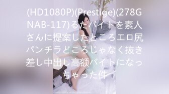 (HD1080P)(Prestige)(278GNAB-117)るたバイトを素人さんに提案したところエロ尻パンチラどころじゃなく抜き差し中出し高额バイトになっちゃった件