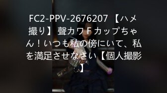 FC2-PPV-2676207 【ハメ撮り】 聲カワＦカップちゃん！いつも私の傍にいて、私を満足させなさい【個人撮影】