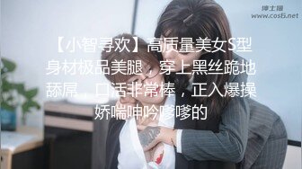 【小智寻欢】高质量美女S型身材极品美腿，穿上黑丝跪地舔屌，口活非常棒，正入爆操娇喘呻吟嗲嗲的